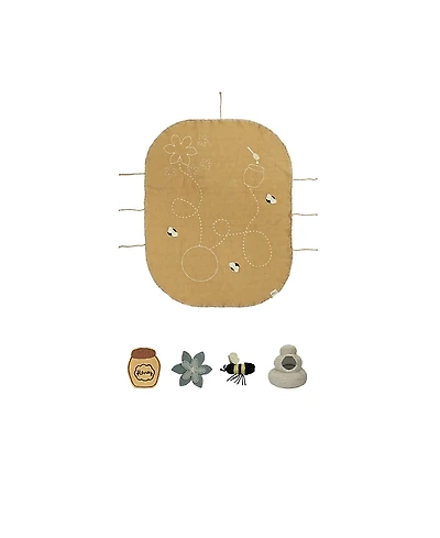 Lorena Canals Unisex Honey Toy Set for Children - Age 3+ Years