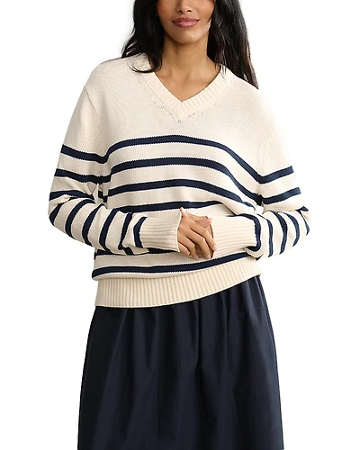 Jenni Kayne Kate V Neck Sweater