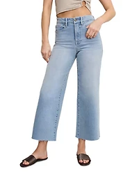 Palazzo High Rise Light Compression Jeans Indigo862