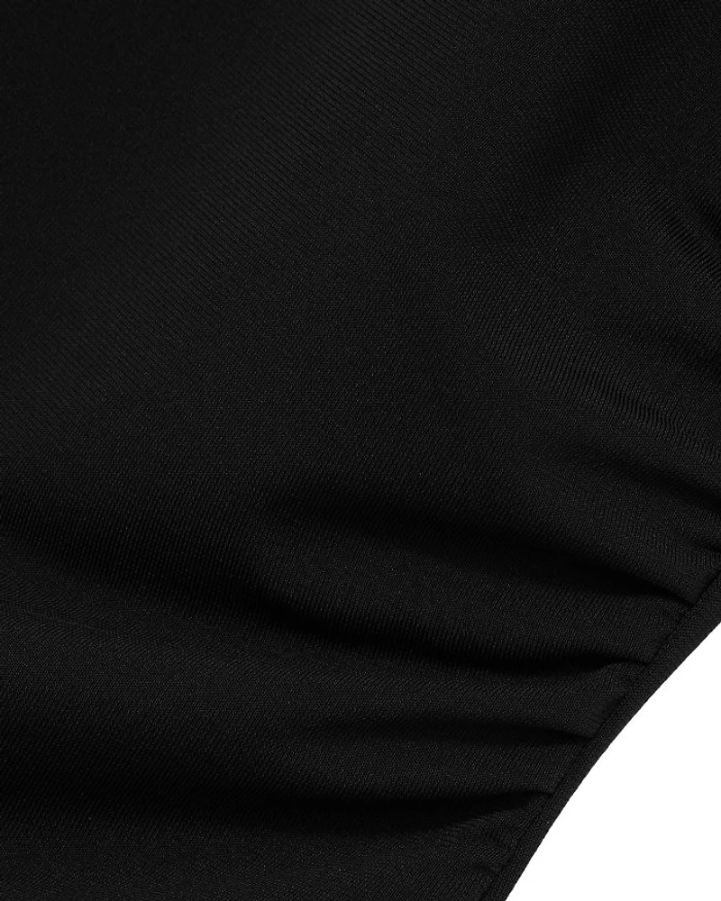 Ruched Side Jersey Tank Top