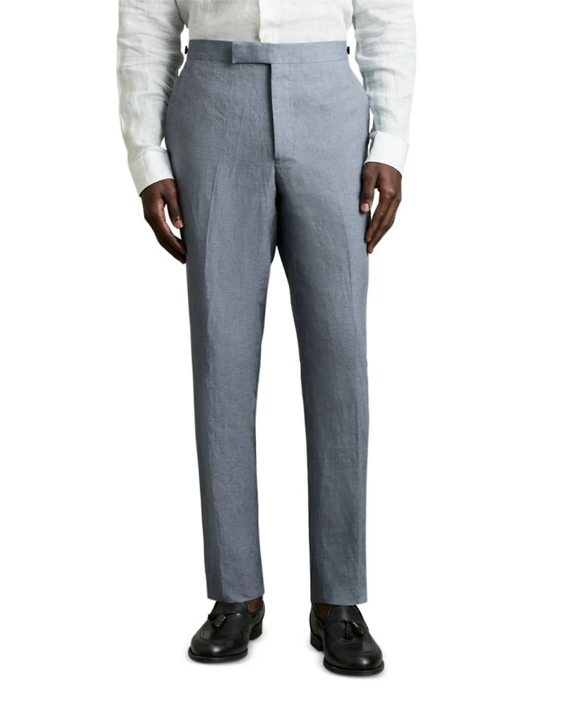 Linen Slim Mixer Trousers