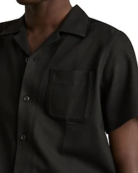 Herringbone Camp Shirt