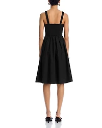 Fleur Smocked Scoop Neck Dress