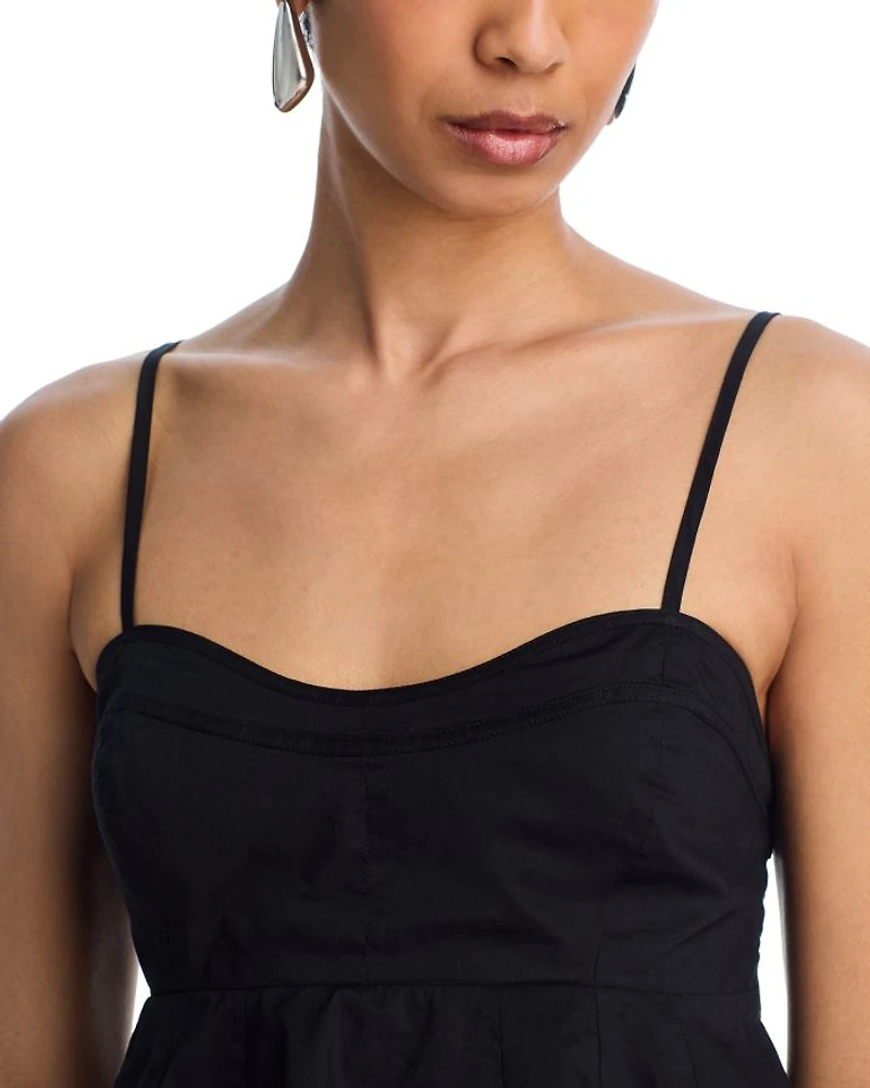 Delta Peplum Top