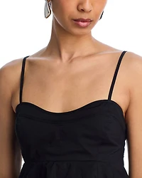Delta Peplum Top
