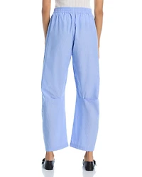 Saelyn Barrel Ankle Poplin Pants