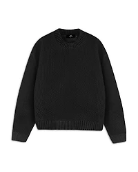 Open Gauge Knit Sweater