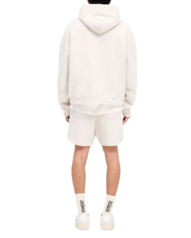 Oversized Fit REP Applique Logo Hoodie