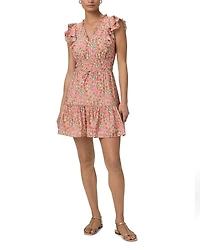 Muriel Smocked Mini Dress
