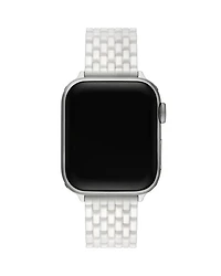 Eleanor Apple Watch® White Ceramic Band, 36mm - 46mm