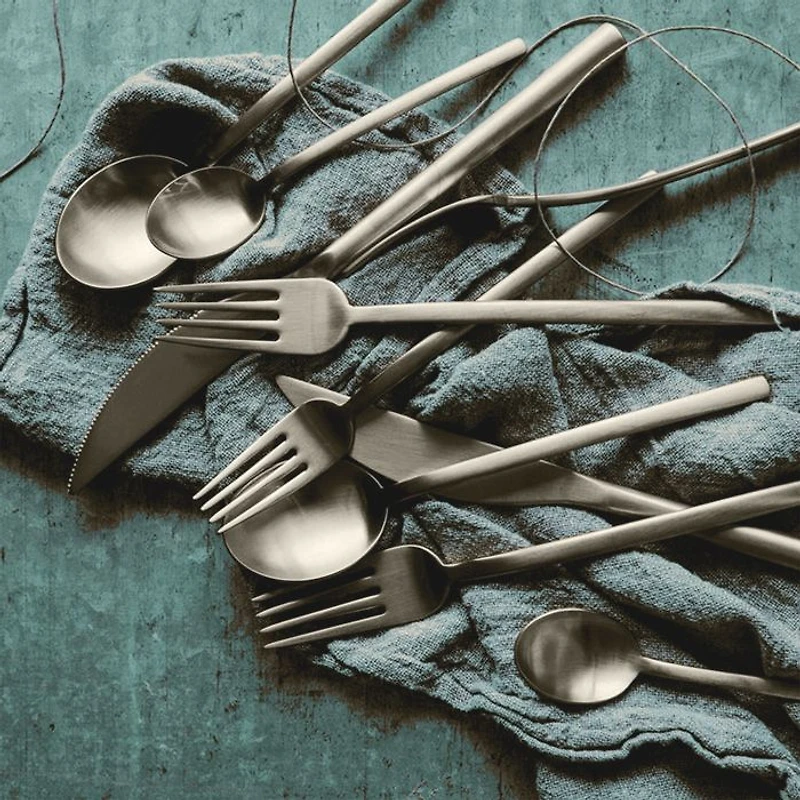 Duo Ice Flatware 5-Piece Place Setting