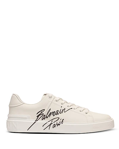B Court Balmain Paris Low Top Sneakers