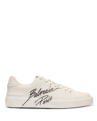 B Court Balmain Paris Low Top Sneakers