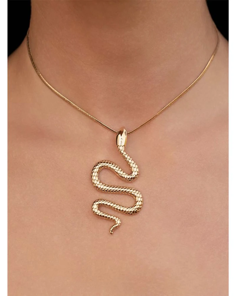 Serpentina Pendant Choker, 12"