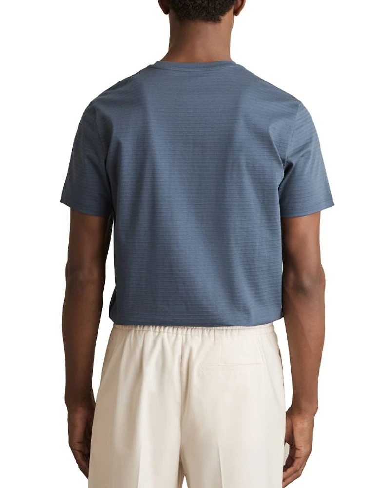 Leo Mercerized Cotton Crewneck Tee
