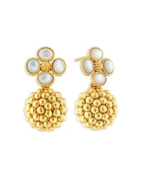 Capucine De Wulf Berry Clover Drop Earrings