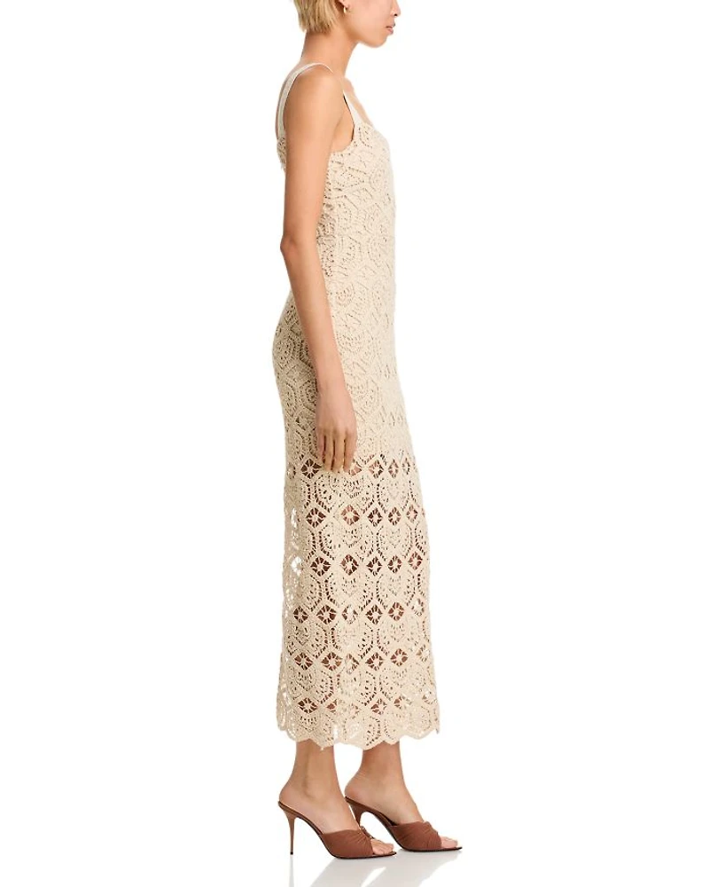 Crochet Tank Dress - Exclusive