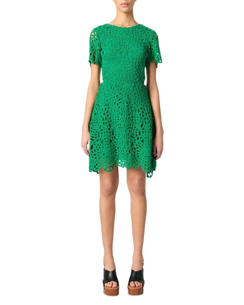 Short Crochet Dress
