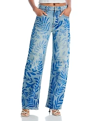 Mother The Lasso Sneak Jeans