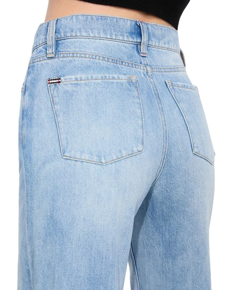 Weezy High Rise Straight Jeans Gemma Light Blue