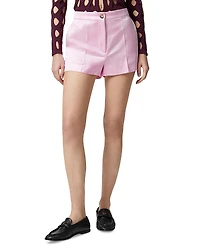 Pinko Scintille Satin Shorts
