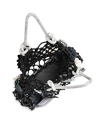 Macrame Mini Sac With Flowers