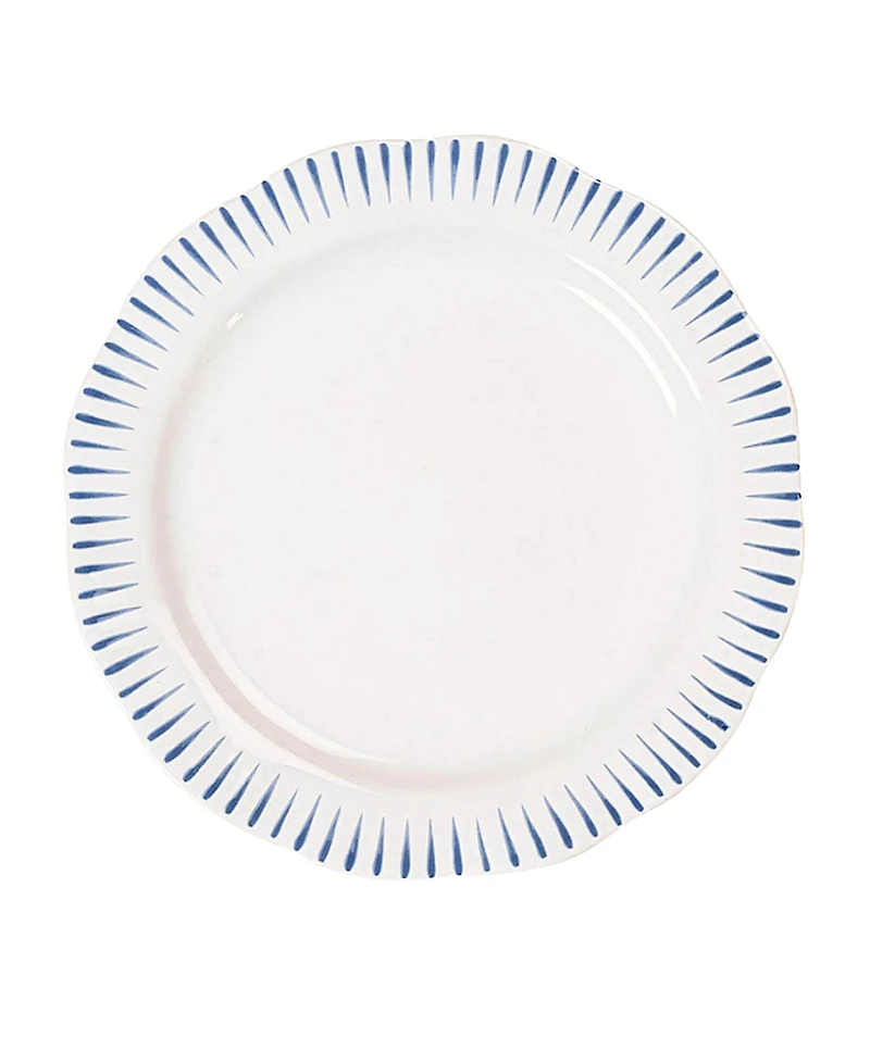 Juliska Sitio Stripe Side/Cocktail Plate