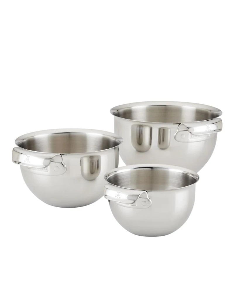 Provisions 3-Piece Stainless Steel Mixing Bowl Set