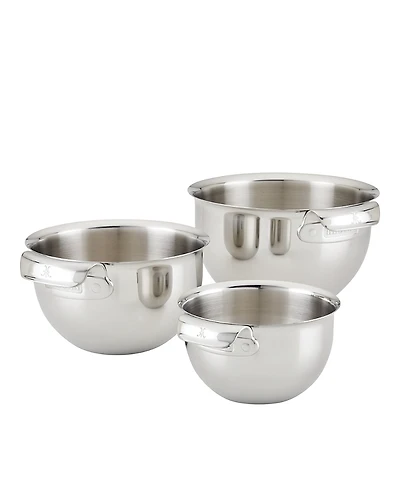 Provisions -Piece Stainless Steel Mixing Bowl Set