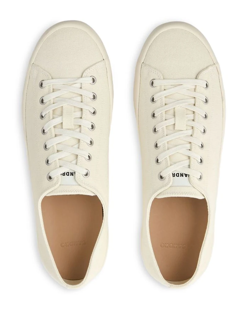 Men's Low Top Canvas Trainers