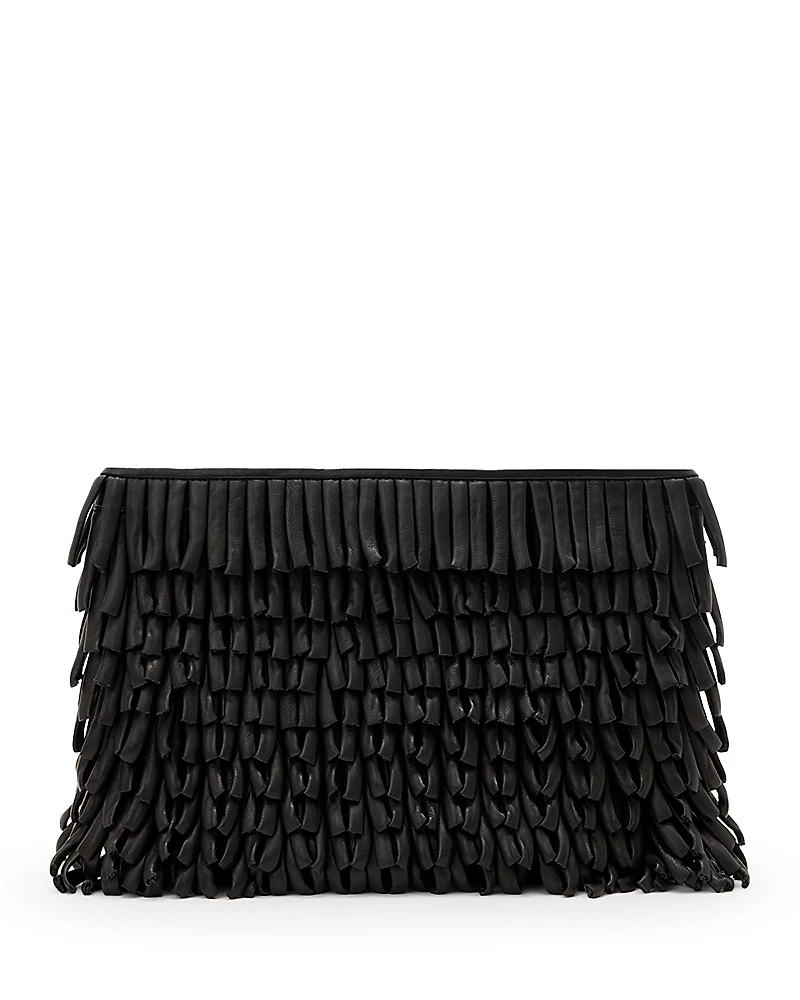 Allsaints Bettina Fringe Clutch