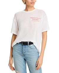 Re/Done Crabby Boyfriend Tee