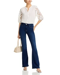 Gia Lace Sleeve Top