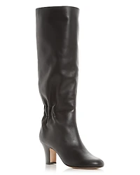 Ferragamo Women's Janette Ruched Tall Boots