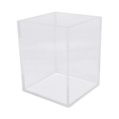 Lucite Waste Basket