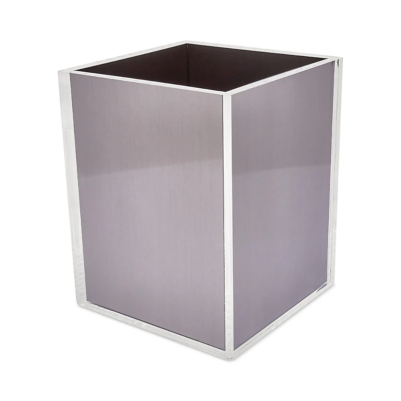 Tizo Lucite Waste Basket - Clear