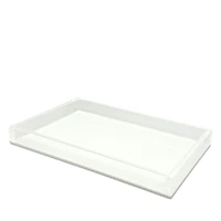 Tizo Lucite Tray, White