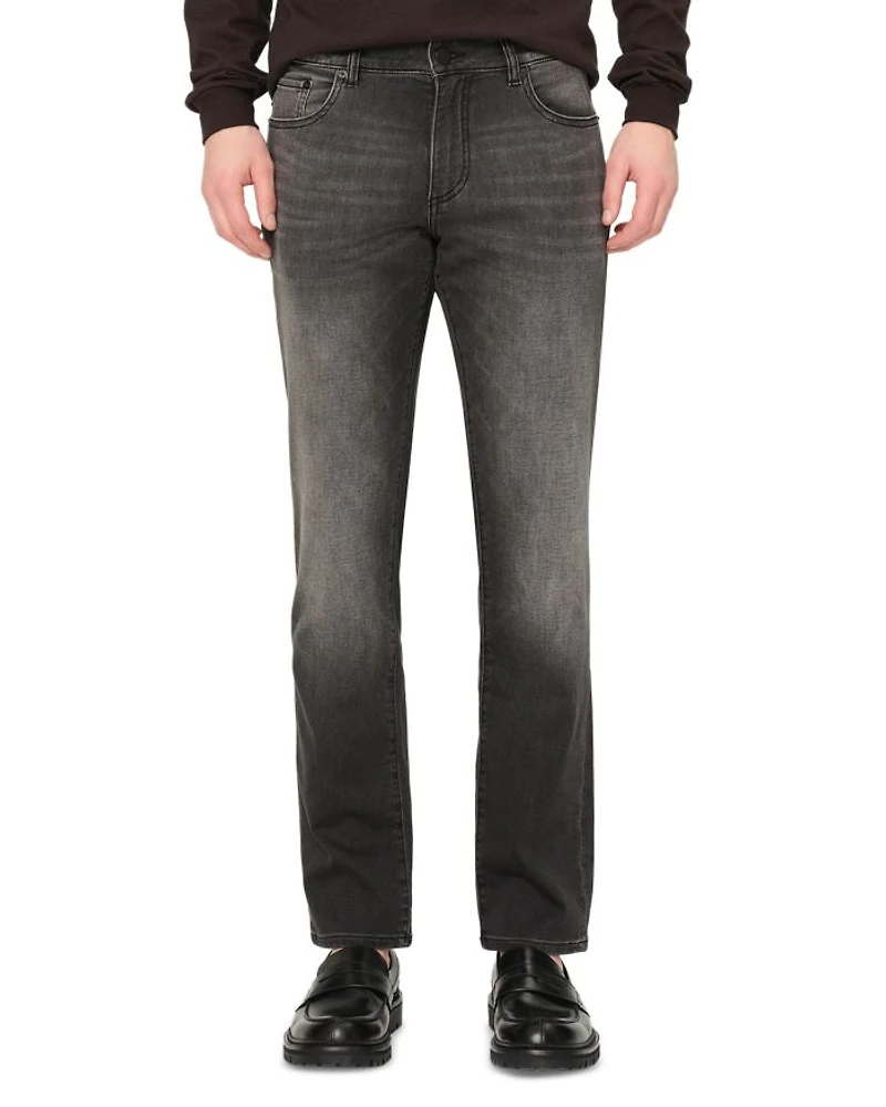 Nick Slim Fit Ultimate Knit Jeans Washed Black