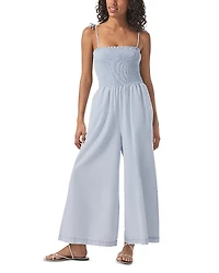 Splendid Indigo Stripe Jumpsuit