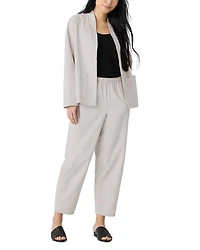 Lantern Linen Ankle Pants