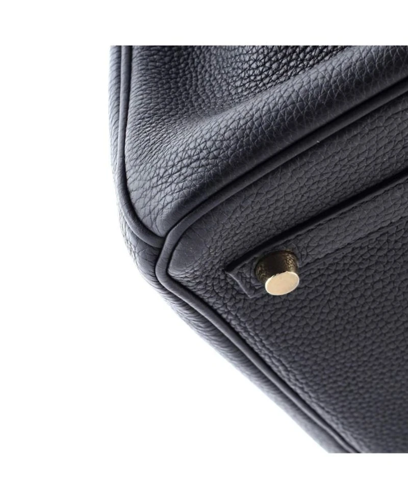 Birkin Handbag Black Togo with Gold Hardware