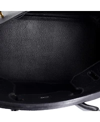 Birkin 35 Handbag Black Ardennes with Gold Hardware