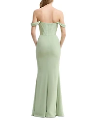 Melania Off-the-Shoulder Gown