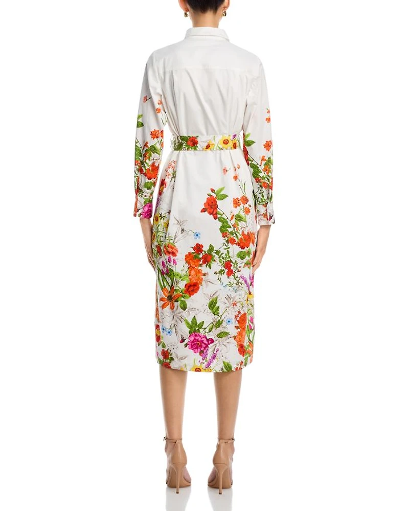 Juliana Sky Jardin Shirt Dress