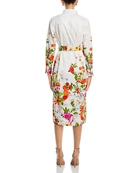 Juliana Sky Jardin Shirt Dress