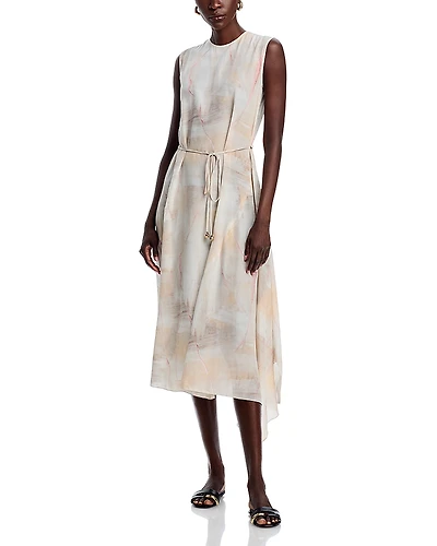 Fabiana Filippi Belted Midi Dress