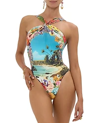 Camilla High Neck One Piece Swimsuit