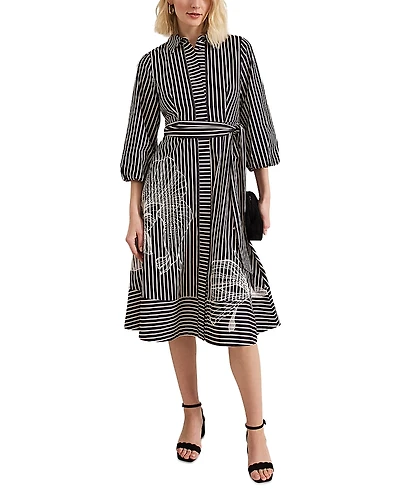 Phase Eight Corina Striped Dress