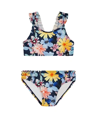Deux par Deux Girls' Printed Two-Piece Swimsuit - Big Kid