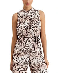 Lorainne Leopard Print Jumpsuit
